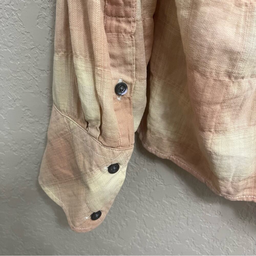 IRO women sz S Melda checkered long sleeve blouse sz 36 - Picture 9 of 12